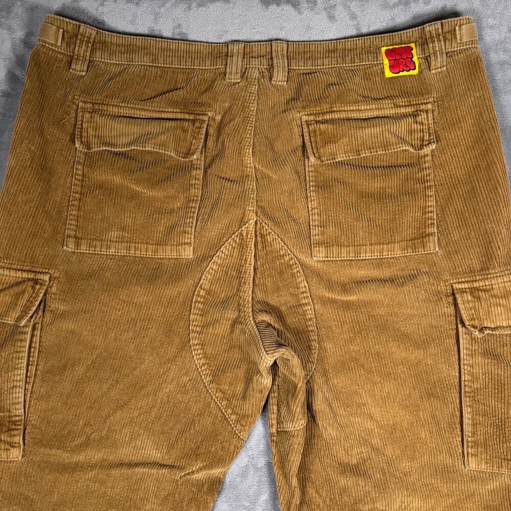 Empyre x Ruck Corduroy Cargo Pants Men’s Size 40 Brown Skate Baggy y2k style - Picture 5 of 9